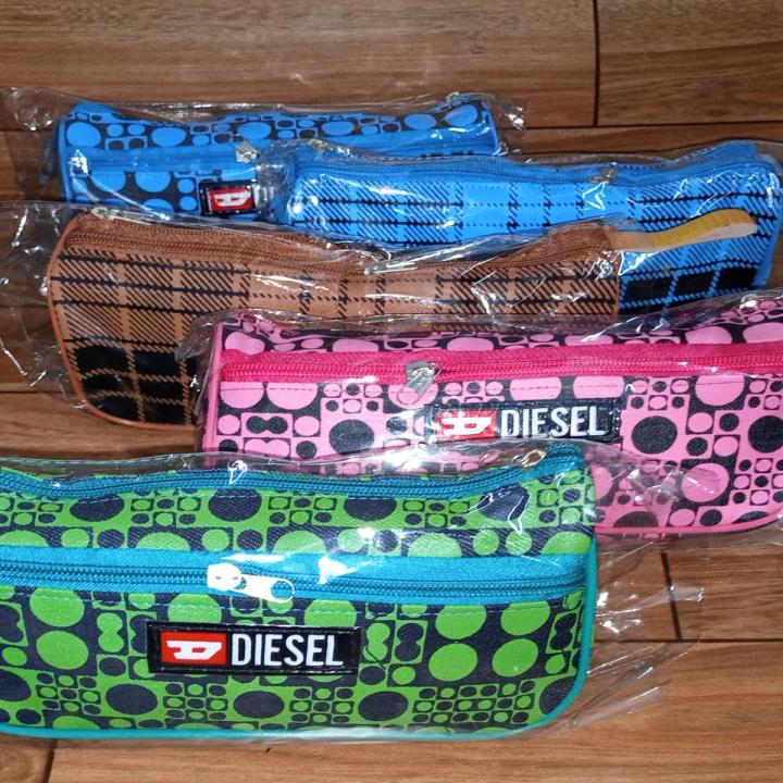 Fancy Pouch / Geometry Pouch / Pencil Box / School Pouch Art # OFA-D01