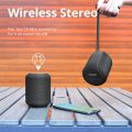 tronsmart element t6 mini wireless bluetooth speaker with strong sound and deep bass subwoofer rechargeable long battery life compatible with phones pcs tablets and more ideal for multimedia enjoyment and high performance audio. 