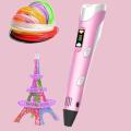 3D Pen For Kids 3D Drawing Pen for Kids 3D Printing Pen for Kids - Free 3 meter Filament,Holder and Cable-  Printing Doodler Pen with LCD Screen For Arts Crafts Educational Learning Toys For Kids - Craft Drawing Painting Pen. 