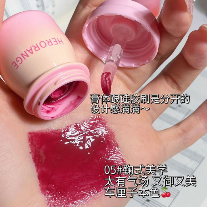 KH%20One-piece%20Pudding%20Series%20Milk%20Bottle%20Lip%20Balm%20Water%20Light%20Mirror%20Lip%20Balm%20Ice%20Transparent%20Makeup%20No%20Stain%20On%20Cup%20Female%20Lipstick%20-%20Image%205