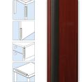 2M Kids Collision Cushion Foam Bumper Free Tape Baby Safety Desk Edge Guard Strip Table Corner Protector. 