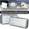 【VA VA VOOM】(NEW)18 LED Car License Light For Toyota Land Cruiser 120 Prado 200 For Lexus LX470 GX470 Number License. 