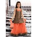 Sharara Suit For Baby Girl (Customize) ( Fabric Jamwear And Net) ( Size 1 Yrs To 16Yrs). 