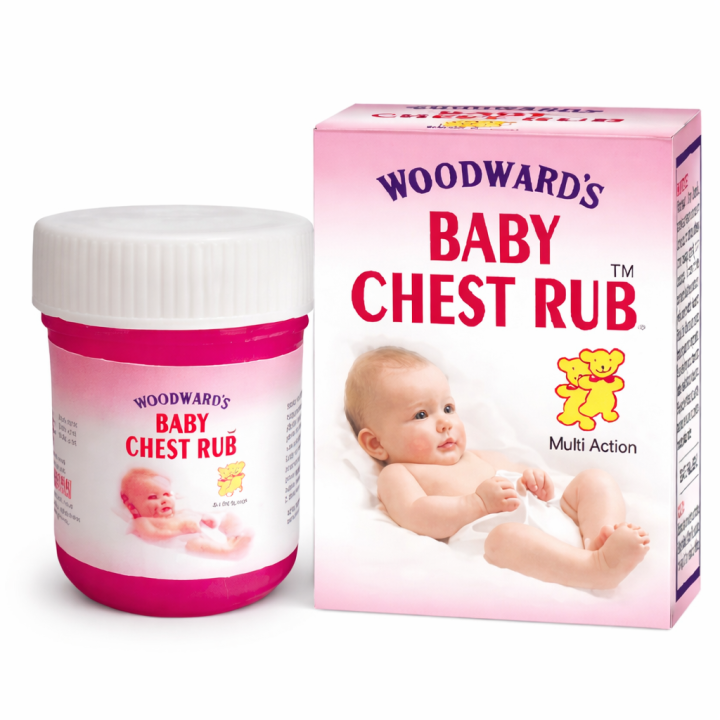 Woodward’s Baby Chest Rub Multi Action – Cold & Cough Relief Balm for ...
