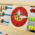 Double Sided Multipurpose Magnetic Writing, Drawing And Painting Wooden Board For Kids. 