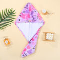 R Wraps Head For Women Towel Wrap And Girls Hair Towel With Button Microfiber Hair Towel Wrap For Kids. 