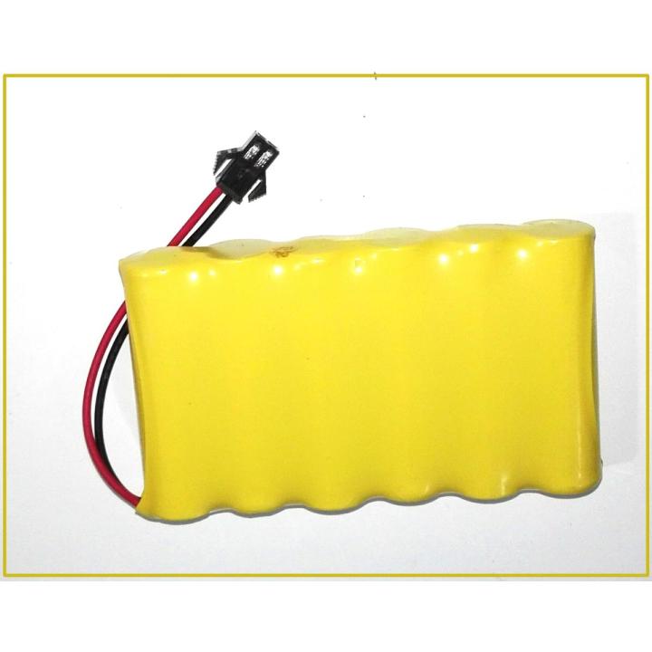 7.2v Rechargeable Battery Pack AA Size 6 Cells for RC Cars, Toys SM Connector