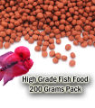 Aquarium Fish Food High Grade 200 Grams Pack Best High Protein Food For Aquarium Fish. 