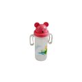 Baby sipper water bottle for kids/ bunny rabbit Cap Sipper Bottle 450ml With Animal theme Printed Bottle Good Storage Capacity Can be Used For MILK JUICE Cute Shape Bottle For Outdoor Usage OR School playground park. 