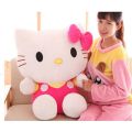 Hello Kitty Plush Toy 12 Inch Stuffed Character Pink Gender Neutral Soft Fabric Stuffing Kids' Gift. 
