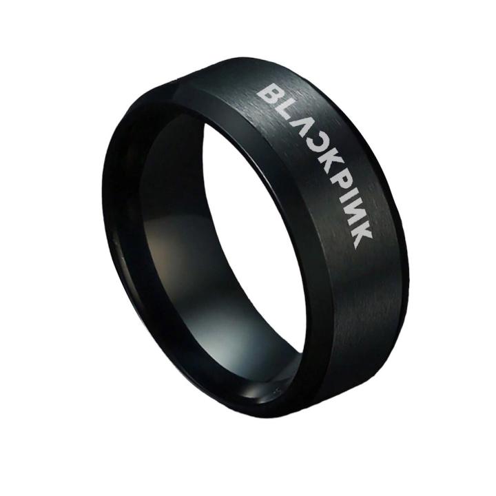 Blackpink Ring Korean Band Fashion Jewelry For men & Women
