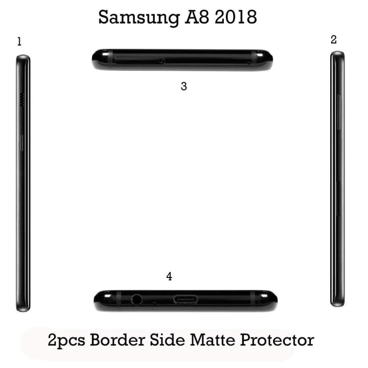 Pack%20of%202%20-%20Samsung%20Galaxy%20A8%202018%20Complete%20All%20Sides%20Border%20Matte%20Protector%20-%20Image%204