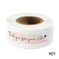 120Pcs Thank You for Your Order Stickers for Envelope Sealing for Small Business Decor Sticker Stationery Supply Handmade Seal Label Gift Packaging. 