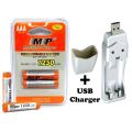 Multiple Power High Capacity Rechargeable Batteries Size AAA (2 cells) 1250 mAh Ni-MH 1.2V.. 