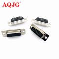 【All Of Me】DB26 3Rows Black Parallel Port 26Pin D Sub Male Female 26 Wire Solder Connector Socket VGA Adapter female. 