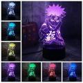 3D Naruto Anime Gifts Night Light for Kids 3D Optical Illusion Night Light 7 Colors Bedside Lights Table Lamp with Remote & Smart Touch,Christmas Birthday Gifts for Anime Fans. 