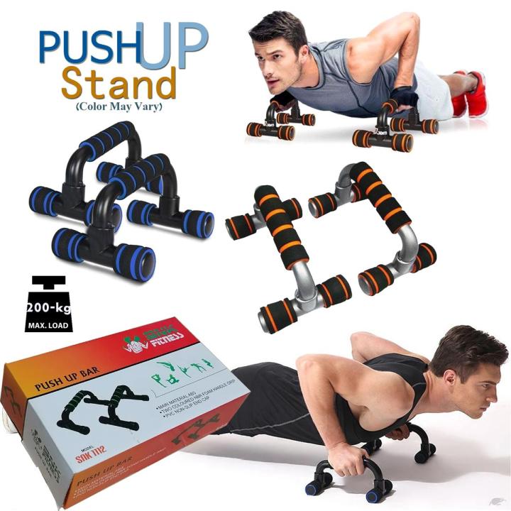 Muscle Push up Pushup Bars Stands Handles Aid Equipment for Men and Women Pushups Pushup Push-up Workout (Random Color), Pair of Push up Stands Highest-Quality With Foam Grip For Exercise