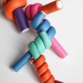 20 Hair Roller Curling Rods Soft Flexible Hair Curler Makers DIY Hair Styling Tools Harmless for Dry/Wet Hair. 