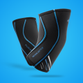 Premium 7mm Neoprene Compression Knee Sleeves for Support and Protection. Weightlifting, Crossfit, Powerlifting, Squats, Running and more.. 