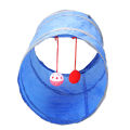 Pet Cat Kitten Tunnel Tube Toy Hide Playing Foldable House Hanging Ball Bell. 