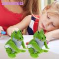 Amamia Clockwork Spring Frog Toy Smooth Kids Adults Backflip Frog Toy. 