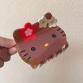Sanrio Hello Kitty Hair Clips Kawaii Cute Hairpins for Girls Women Hair Clip Claw Acrylic Shark Clip Headwear Hair Accessories. 