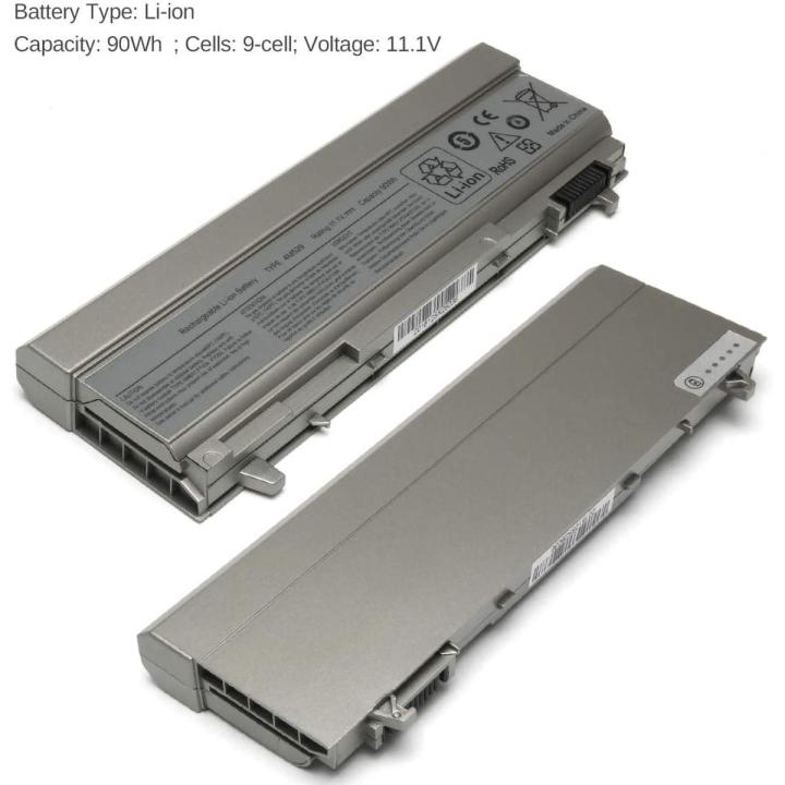 Del_ Latitude E6400 E6410 E6500 E6510 Precision M2400 M4400 M4500 Compatible P/N: 4M529 312-0749 F8TTW PT434 PT437 KY266 FU274 FU571 MN632 MP303 MP307 W1193 KY477 9 Cell New Laptop Battery High Performance