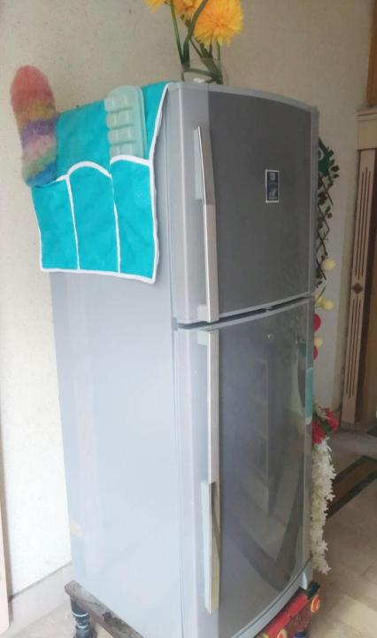 Seven11 Refrigerator Dust Cover Household Freezer Top Bag Fridge Cover With Pouches