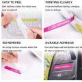 1PC TZe-MQP35 Label Tape Compatible for Brother Label Maker 12mm 0.47 Inch Coloured Laminated TZMQP35 White on Berry Pink.. 
