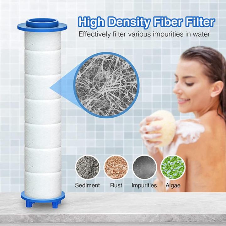 10Pcs Shower Filter for Hard Water - High Output Shower Water Filter