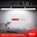 Vimite 30/35/40CM Student Study Table Lamp USB Plug Magnetic Dimming Eye Protection Reading Book Light Bar Led Desk Lamp for Room Bedroom Dormitory Laptop Cabinet Night Light Lighting. 