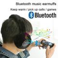 Wireless Bluetooth Headphones For Women Girl Gift Warm Fluffy Earmuff Headphone For Women Winter Earphones. 