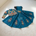 Designer Fully Heavy Embroidered Flower Stitched Silk Maxi With Embroidered Koti for Girls/Designer Maxi / New Long Style Maxi /Stylish Maxi / Ready to Wear /Wedding Dress For Girls/Ladies/Women Article Dec-002. 