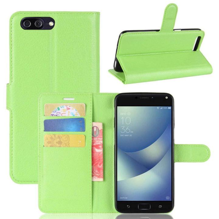 PU Leather Cover For Asus Zenfone 4 MAX ZC554KL Asus X00ID Zenfone 4 MAX Pro ZC554KL Case Flip Magnetic Closure Stand Wallet Phone Casing