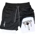 Anime Performance Shorts Toji Printed Men GYM Casual Sports Shorts Workout Running Mesh 2 In 1 Sport Short Pants. 