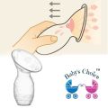 Silicone Manual Breast Pump Infant, Infant, Partner, Breast Collector with Automatic Breast Milk Correction. 