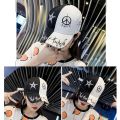 Fashion Accessories Hip Hop Baseball Cap with Ring Circle Snapback Hats Dad Hat Adjustable Korean Style Cap. 
