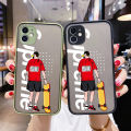 dienya For OPPO Reno Z Case Side Square Edge New Design Phone Cases Pattern Silicone Casing Fashion Tide Skate Boy Full Cover Camera Frosted Transparent Hard Protection Shockproof Softcase. 
