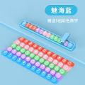 Square Model Girls Magic Color Stop Sign Car Moving Phone Card Temporary Parking Number Plate Car Parking Number Plate. 