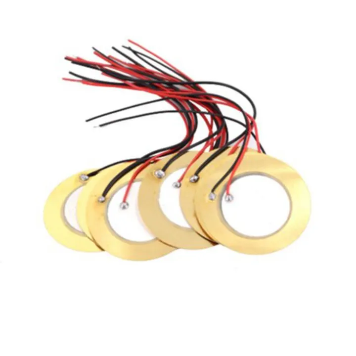 20 Pcs Disques Piezo 10mm Acoustique Pick-up Transducteur