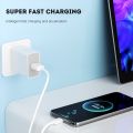 White Type C Extended Data Cables 2.8/5/8/10m Ultra-long Type C Charging Cable Durable Thickened PVC Overlength USB Charger Cables. 