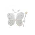 Fairy Wings Set For Kids -White. 
