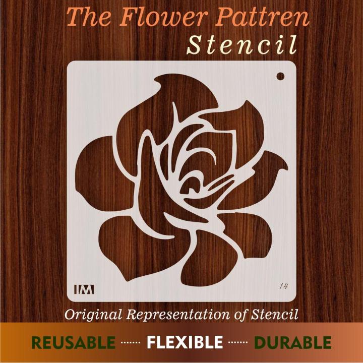 1PC%20Classic%20Rose%20flower%20Shaped%20PVC%20Stencil%20Airbrush%20Painting%20Art%20DIY%20Home%20Decor%20Scrap%20booking%20Album%20Crafts%20-%20Image%202