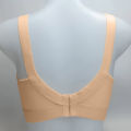 Women's Soft Cotton Bra – Seamless, Non-Wired, Adjustable Straps, Cup Size B. 