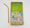 GOLDEN STRAWS ( PACK OF 100 PLASTIC STRAWS ). 