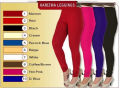 Pack of 6 Viscose Lycra Leggings for Women Girls in Black White Orange Green Pink and Yellow | 100 % soft stretchable fabric for ultimate comfort and a perfect fit | Versatile leggings, ideal for casual wear, gym, yoga, and more. 