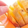 1pc Stainless Steel Potato Cutter / French Fry Cutter / Potato Vegetable Slicer Chopper / Potato Cutting Kitchen Gadgets machine cuts. 