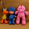 Kids Gift POCOYO Elly & Pato & POCOYO & Loula Stuffed Plush Toys Cute Dolls Stuffed Figure Toy. 