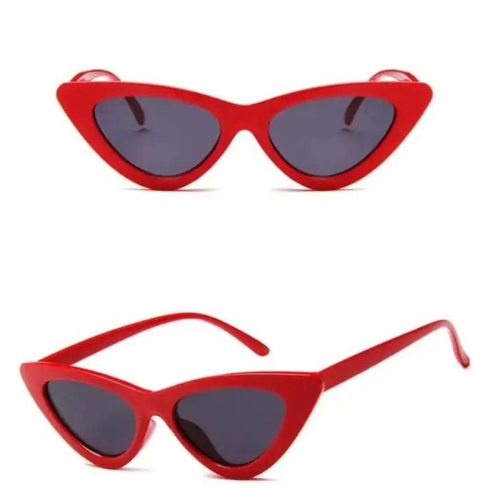 Cat%20Eye%20Triangle%20Frame%20Sunglasses%20for%20Women%20&%20Men%7C%20Vintage%20Small%20Retro%20Sunglasses%20-%20Image%205