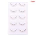 5 Pairs Practice Lashes Eyelash Extensions Supplies Training False Eyelash Strip Yao Store. 